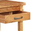 vidaXL Kitchen Trolley 58x58x89 cm Solid Wood Acacia
