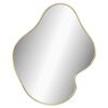 vidaXL Wall Mirror Gold 50x40 cm