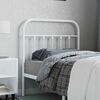 vidaXL Metal Replace Headboard White 90 cm
