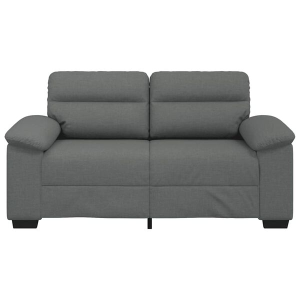 vidaXL 2-Seater Sofa&nbsp;Dark Grey 160x81x84 cm Fabric