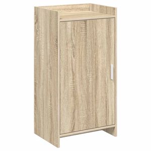 vidaXL Shoe Cabinet Sonoma Oak 48 x 36 x 92 cm Engineered Wood