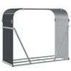 vidaXL Log Holder Anthracite 120x45x100 cm Galvanised Steel