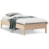 vidaXL Bed Frame without Mattress 90x190 cm Single Solid Wood Pine