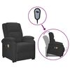 vidaXL Stand up Massage Chair Grey Faux Leather