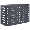 vidaXL Air Conditioner Cover Anthracite 90 x 40 x 60 cm Steel