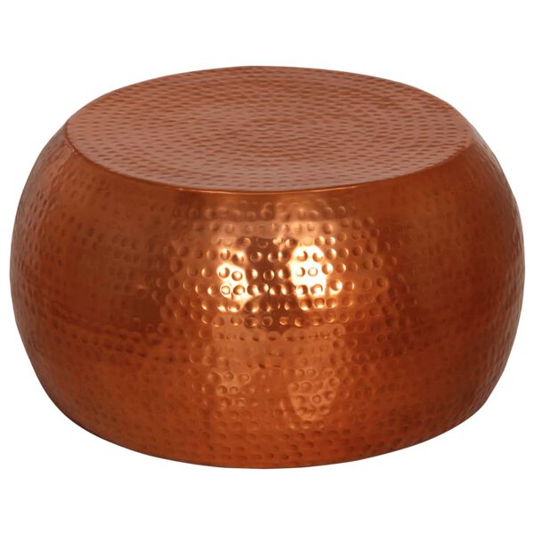vidaXL Coffee Table Brass Ø55x28 cm Aluminium