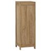 vidaXL Chest of Drawers 30x30x90 cm Solid Wood Teak