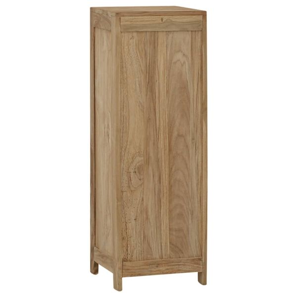 vidaXL Chest of Drawers 30x30x90 cm Solid Wood Teak