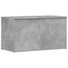 vidaXL Storage Chest | Concrete grey | Engineered wood | 84x42x46 cm