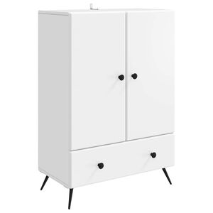 vidaXL Sideboard White 66 x 34.5 x 95 cm Engineered Wood