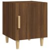 vidaXL Bedside Cabinets 2 pcs Brown Oak Engineered Wood
