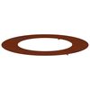 vidaXL suitable for Flat Tree Ring Rusty &Oslash;50/80 cm