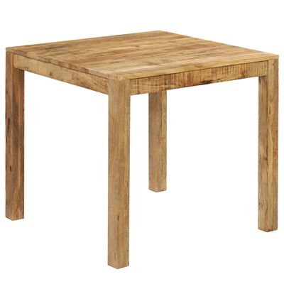 vidaXL Dining Table Solid Mango Wood 82x80x76 cm
