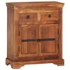 vidaXL Sideboard 63x30x75 cm Solid Acacia Wood