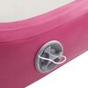 vidaXL Inflatable Gymnastics Mat with Pump 400x100x20 cm PVC Pink