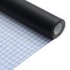 vidaXL Furniture Sticker Self-Adhesive Matte Black 90x500 cm PVC