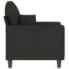vidaXL Sofa Chair Black 60 cm Fabric