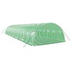 vidaXL Greenhouse with Steel Frame Green 56 m² 14x4x2 m