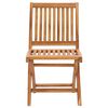 vidaXL Folding Garden Chairs 6 pcs Solid Teak Wood