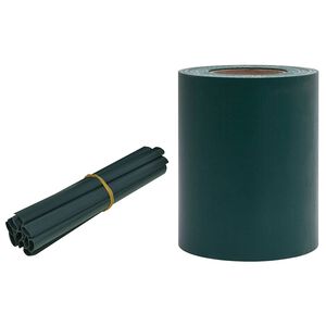 vidaXL Privacy Strip PVC 35x0,19 m Matte Green