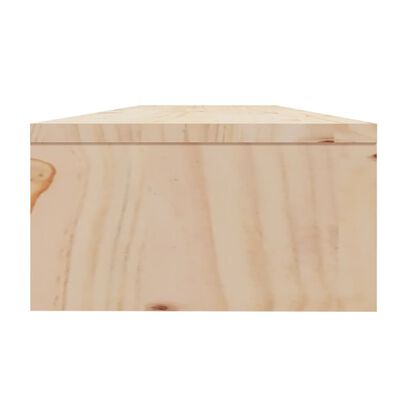 vidaXL Monitor Stand 100x24x13 cm Solid Wood Pine