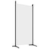 vidaXL 6-Panel Room Divider White 520x180 cm Fabric