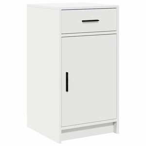 vidaXL Sideboard White 40 x 40.5 x 75 cm Engineered Wood