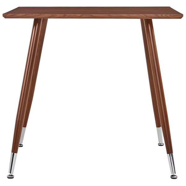 vidaXL Dining Table Brown 80.5x80.5x73 cm MDF