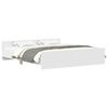 vidaXL Bed Frame without Mattress White 180x200 cm