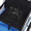 vidaXL Bike Trailer Grey and Blue 30 kg