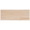 vidaXL Table Top 110x40x1,7 cm Rectangular Solid Wood Pine