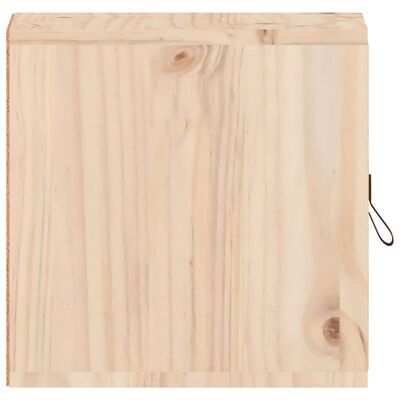 vidaXL Wall Cabinets 2 pcs 31.5x30x30 cm Solid Wood Pine
