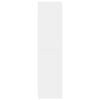 vidaXL Wardrobe White 30x50x200 cm Engineered Wood