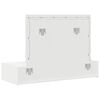 vidaXL Dressing Table White 100 x 40 x 70 cm Engineered Wood