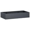 vidaXL Retaining Wall 6 pcs 200 x 100 x 30 cm Steel Anthracite
