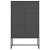 vidaXL Highboard Anthracite 80x35x135 cm Steel