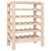 vidaXL Wine Rack 61,5x30x82 cm Solid Wood Pine