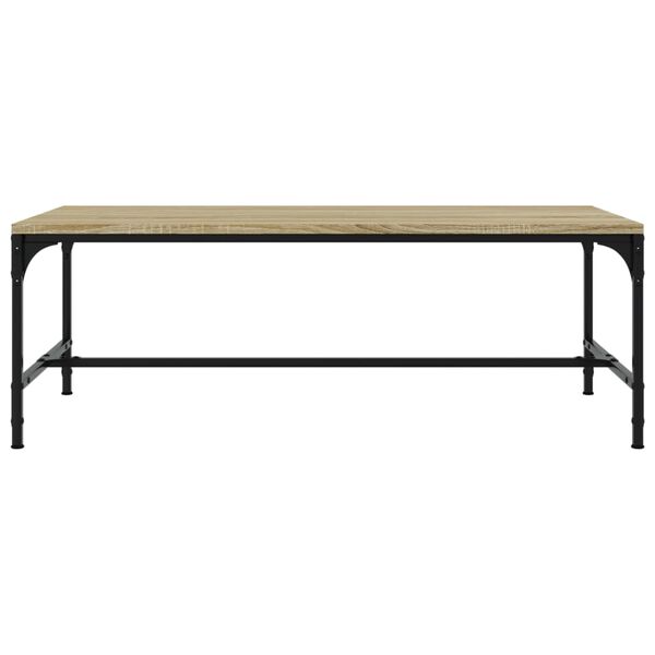 vidaXL Coffee Table Sonoma Oak 100x50x35 cm Engineered Wood