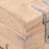 vidaXL Chest 40x40x40 cm Solid Acacia Wood