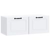 vidaXL Wall-Mounted TV Cabinet White 78.5 x 31 x 30 cm Engineered Wood