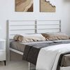 vidaXL Metal Replace Headboard White 150 cm