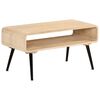 vidaXL Coffee Table 95x40x45 cm Solid Wood Mango