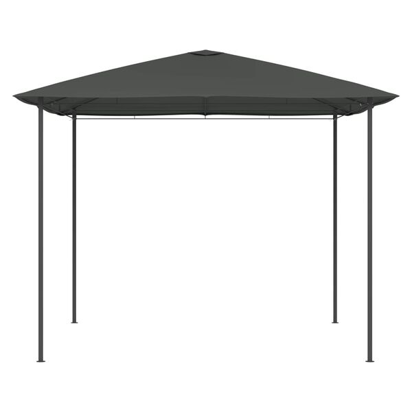 vidaXL Gazebo 3x3x2.6 m Anthracite 160 g/m²