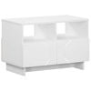 vidaXL TV Stand 60 x 34.5 x 40 cm White Engineered Wood