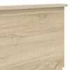 vidaXL Headboard Sonoma Oak 180 cm Engineered wood