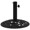 vidaXL Umbrella Base Black 40x40x32 cm Cast Iron