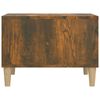 vidaXL Coffee Table Smoked Oak 60x50x36.5 cm Engineered Wood