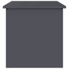 vidaXL Outdoor Storage Box Anthracite 55 x 50.5 x 50 cm Steel