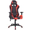 vidaXL Reclining Office Racing Chair Artificial Leather Red