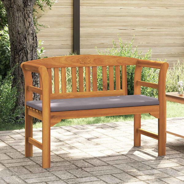vidaXL Bench Natual Oil Finsing 114 x 46 x 82.5 cm Solid Acacia Wood